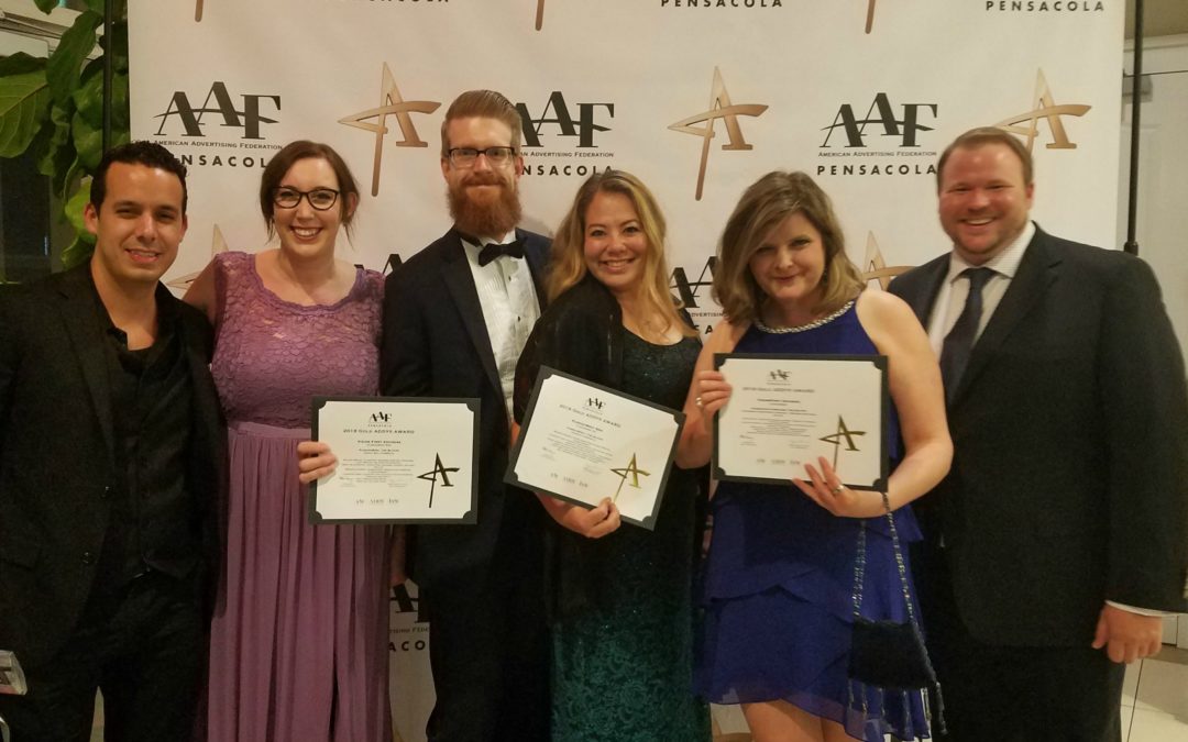 FloridaWest Marketing Winners at 2018 Addy Awards