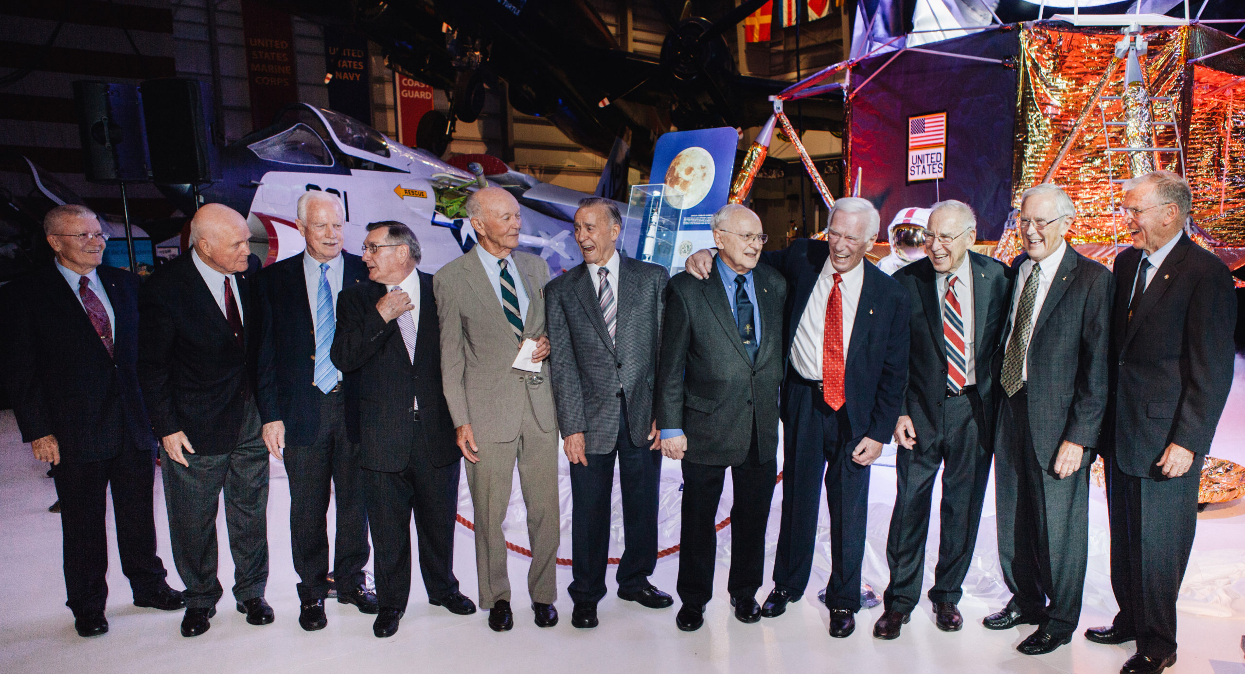 Astronauts cropped Pioneers of Space